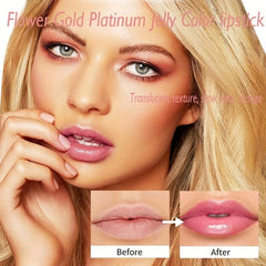 Floral Lip Balm Trio Set with High Impact Gloss