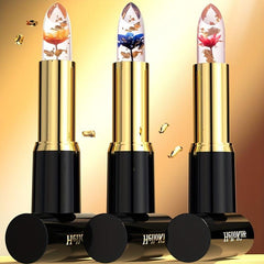Floral Lip Balm Trio Set with High Impact Gloss