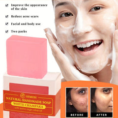 Natural Plants Flower Essential Body Cleansing Soap Moisturizing Fragrance Soap
