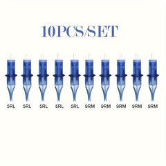 Professional Rotary Tattoo Pen Gun with 10 Cartridge Needles