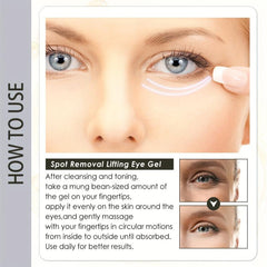 Spot Removal Lifting Eye Gel Hydrating Fade Fine Lines Eye Cream