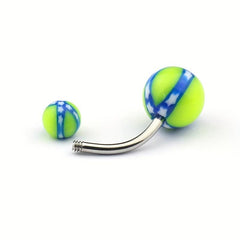 20pcs Stainless Steel Navel Nail Set for Piercing and Ornamentation