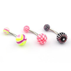 20pcs Stainless Steel Navel Nail Set for Piercing and Ornamentation