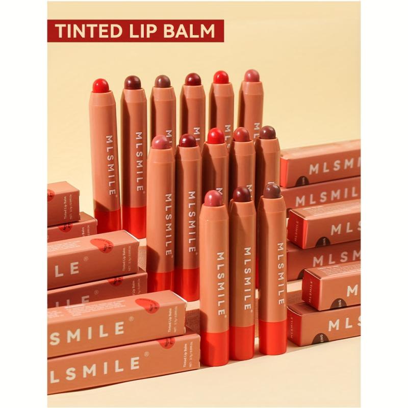 6 Colors Lipstick Colored Lip Balm Pen Moisturizing Long Lasting Lip Gloss
