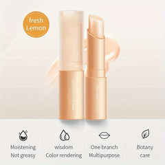Lemon Moisturizing Lip Balm Hydrates and Fades Lines
