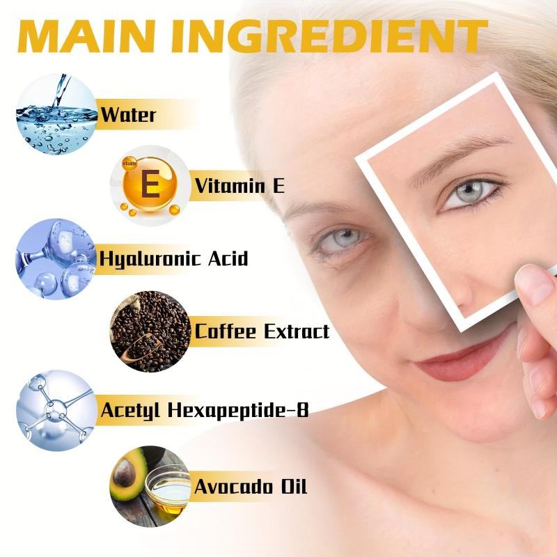 Hyaluronic Acid Eye Cream 30ml Fades Dark Circles Crow's Feet