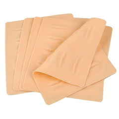 3pcs Silicone Tattoo Blank Skin Lip Tattoo Training Tool