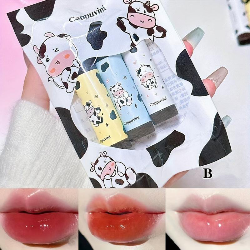 3pcs Honey Flavor Moisturizing Lipstick Set