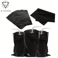 100 200pcs Tattoo Wash Bottle Bags Disposable Squeeze Bottle Bags