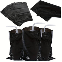 100 200pcs Tattoo Wash Bottle Bags Disposable Squeeze Bottle Bags
