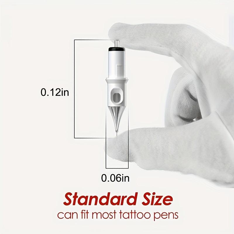 20pcs Tattoo Cartridge Needles Disposable Round Liner for Tattoo Artists