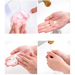 300 Pcs Portable Soap Paper Antibacterial Hand Washing Sheet