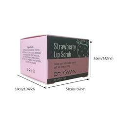 Strawberry Lip Scrub Hydrating Sleep Glow Lip Balm