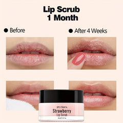 Strawberry Lip Scrub Hydrating Sleep Glow Lip Balm