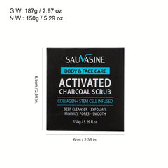 Activated Carbon Scrub Smoothens Skin