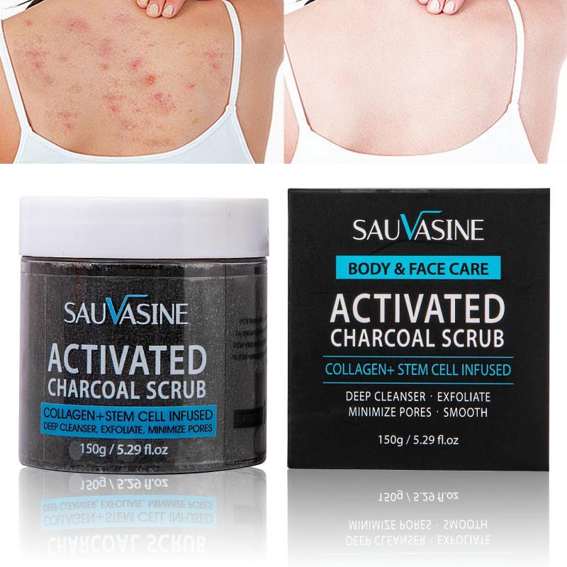 Activated Carbon Scrub Smoothens Skin