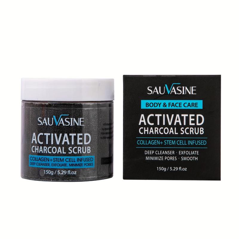 Activated Carbon Scrub Smoothens Skin