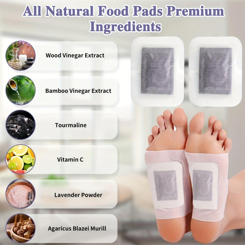 Japanese Lavender Foot Pads for Stress Relief & Better Sleep