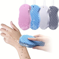 Soft Exfoliating Bath Sponge and Shower Brush