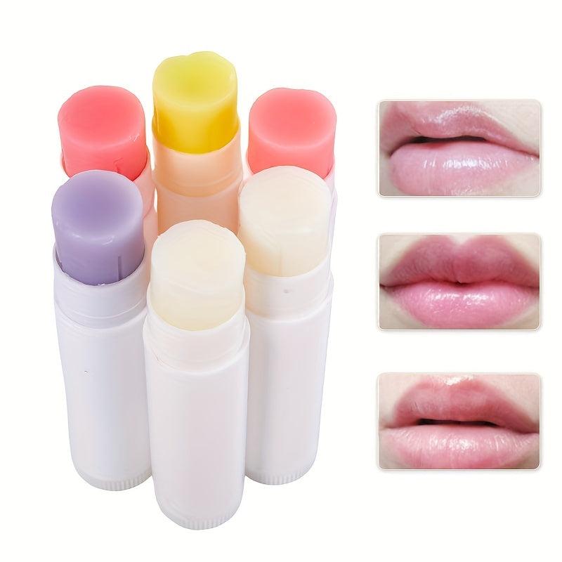 Moisturizing Lip Primer Balm Soothes Dryness Matte Lipstick Fruit Flavors