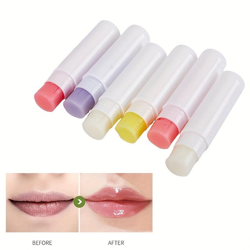 Moisturizing Lip Primer Balm Soothes Dryness Matte Lipstick Fruit Flavors