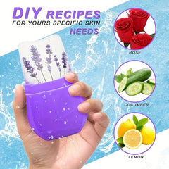 Skin-friendly Silicone Ice Tray Mold for Cooling Face and Body