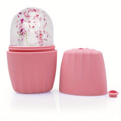 Skin-friendly Silicone Ice Tray Mold for Cooling Face and Body