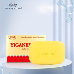 Classic Sulfur Soap 84g Yellow Soap Bar Deep Cleansing Skincare