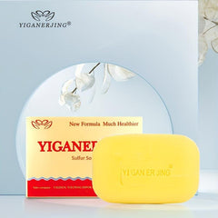 Classic Sulfur Soap 84g Yellow Soap Bar Deep Cleansing Skincare
