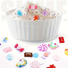 Mixed Slime Charms Hair Pins Nails Kawaii Candy Sweets Lollipop Embellishments