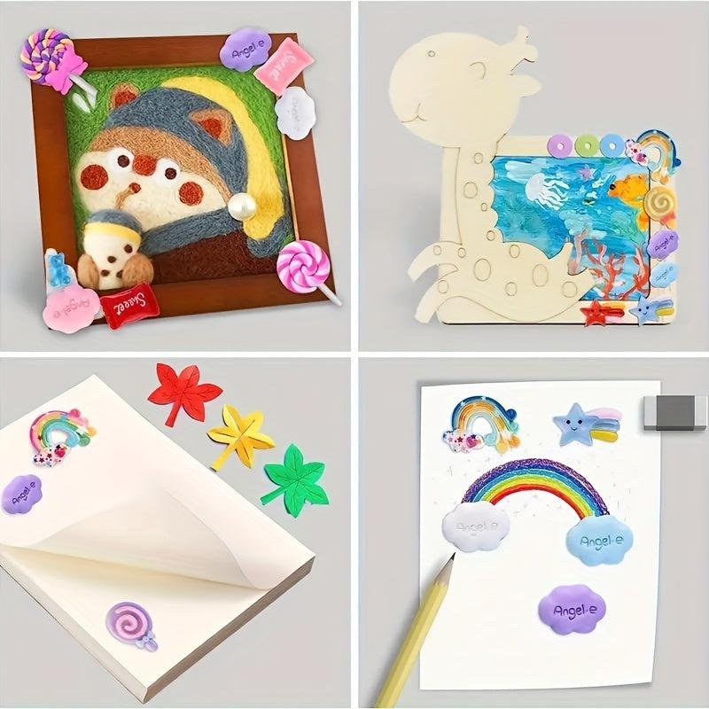 Mixed Slime Charms Hair Pins Nails Kawaii Candy Sweets Lollipop Embellishments