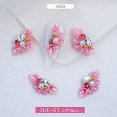 3D Petal Nail Sticker Accessories