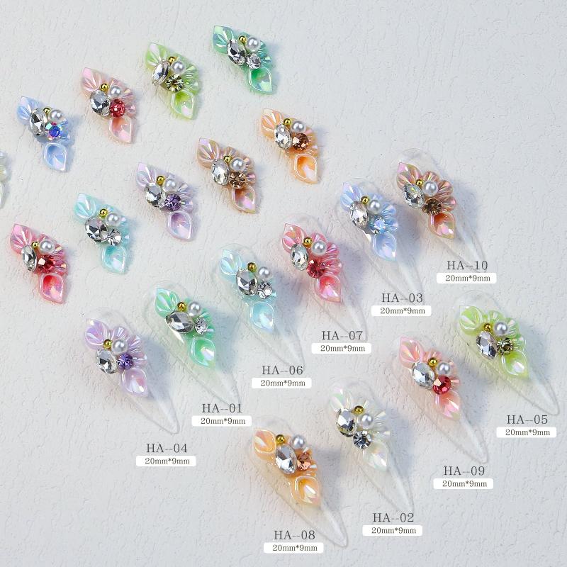 3D Petal Nail Sticker Accessories