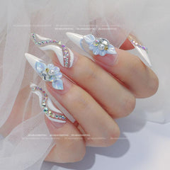 3D Petal Nail Sticker Accessories