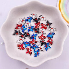 50pcs Halloween Bat Flat Back Nail Art Rhinestones Resin Nail Art Supplies
