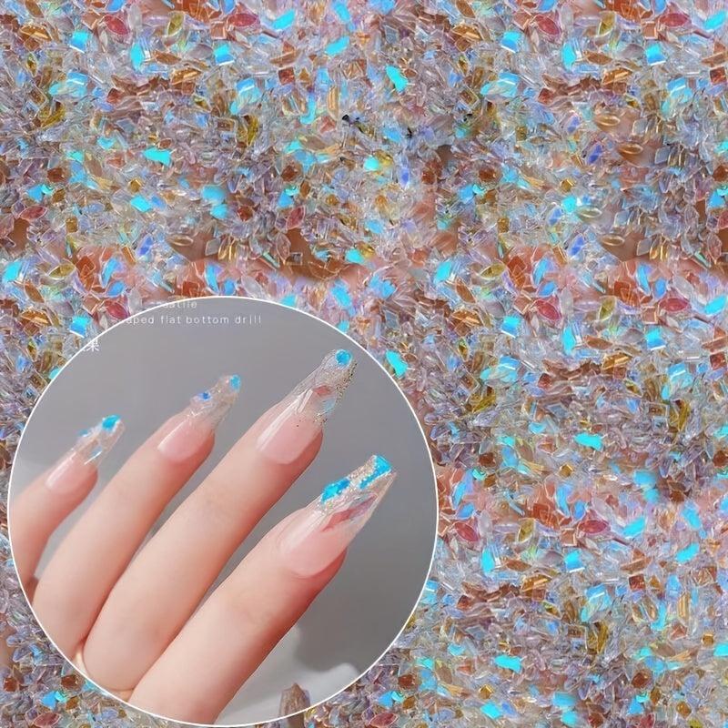 100pcs Flat Back Nail Art Rhinestones for DIY or Nail Salons