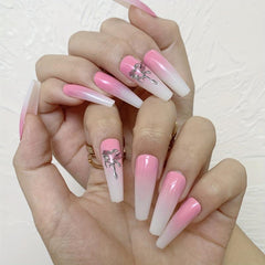 5pcs Hollow Silver Melting Heart Stud Nail Art Stickers For Women