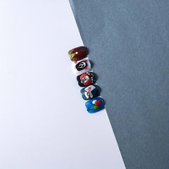 Halloween Nail Art Stickers 5D Stereoscopic Embossed