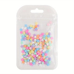 Halloween Nail Glitter Sequins Star Heart Moon Fruit Cat Paw Nail Slice