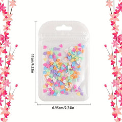 Halloween Nail Glitter Sequins Star Heart Moon Fruit Cat Paw Nail Slice