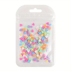 Halloween Nail Glitter Sequins Star Heart Moon Fruit Cat Paw Nail Slice