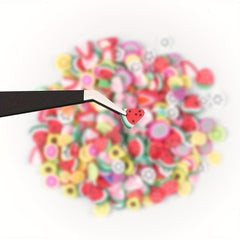 Halloween Nail Glitter Sequins Star Heart Moon Fruit Cat Paw Nail Slice