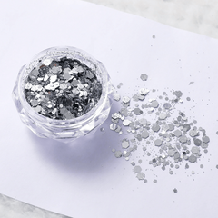 3D Holographic Nail Art Chunky Sequins Glitter