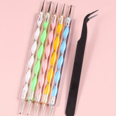 48 Grids Nail Rhinestones Multicolor Flat Back Gems Stones DIY Nail Art