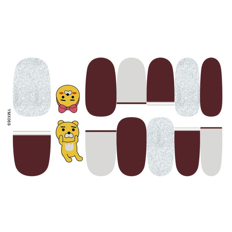 10 Sheets Nail Polish Strips - Easy to Apply Gel Nail Art Decals