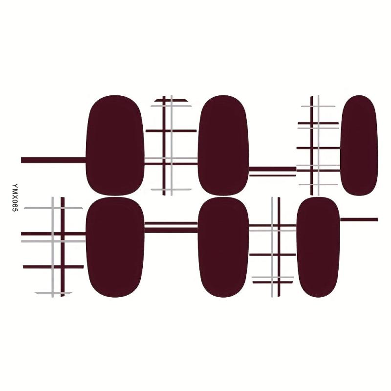 10 Sheets Nail Polish Strips - Easy to Apply Gel Nail Art Decals