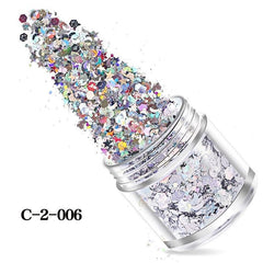 Y2K Holographic Glitter Nail Powder