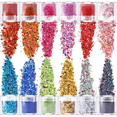 Y2K Holographic Glitter Nail Powder
