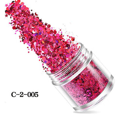 Y2K Holographic Glitter Nail Powder