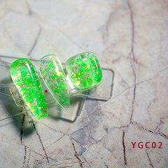Glow Dark Glitter Sequins Nail Art DIY Decorations Sparkle Shine